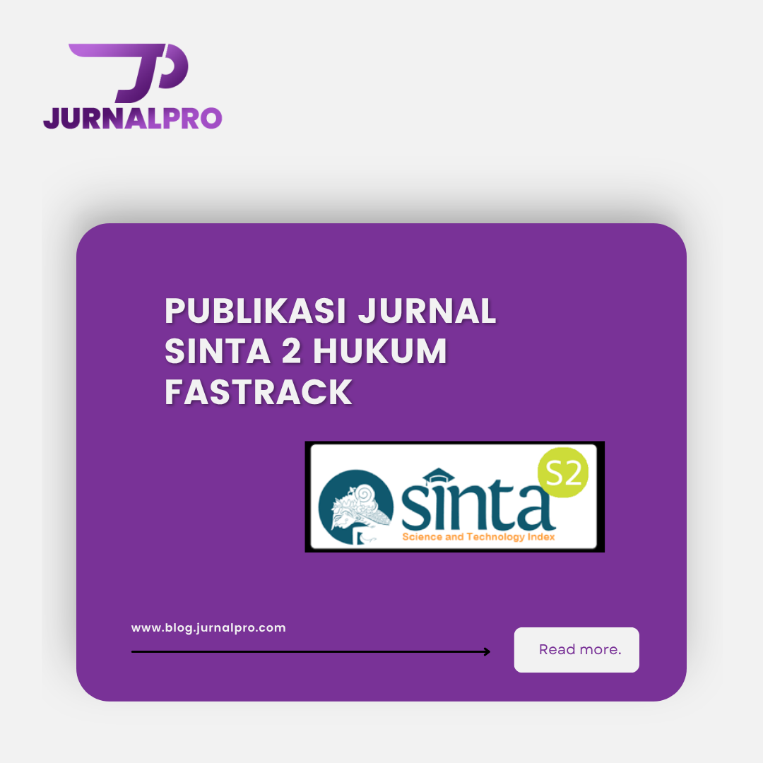 Publikasi Jurnal SINTA 2 Hukum Fastrack